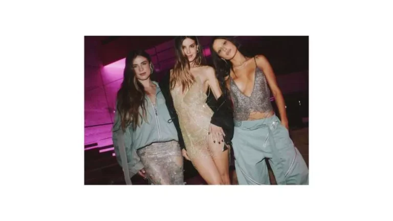 Camila Queiroz, de ‘Beleza Fatal’, elege minivestido e leva transparência ao limite em festa de moda com famosas. Aos looks!