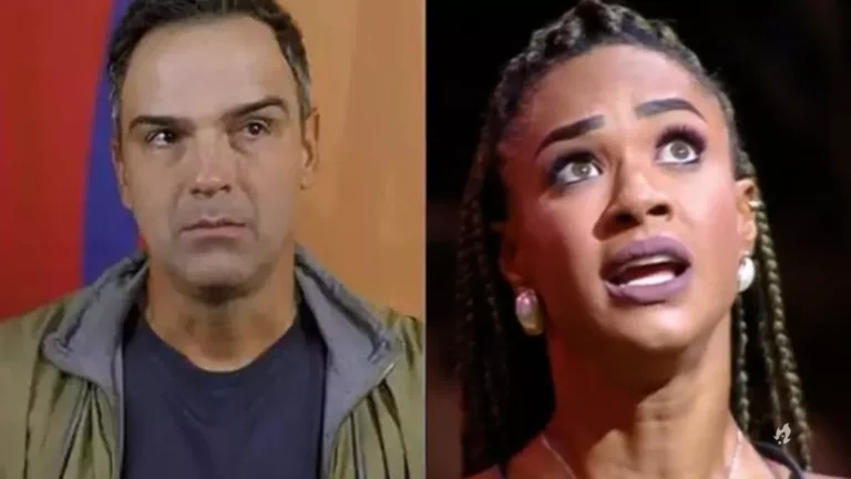 BBB: Tadeu Schmidt dá esporro em Aline durante treta com Gracyanne