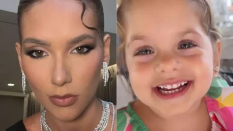 Virginia Fonseca revela diagnóstico da filha após criança surgir com olho inchado
