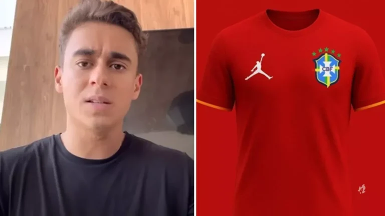 Nikolas Ferreira rompe o silêncio e comenta sobre provável camisa vermelha da Seleção Brasileira