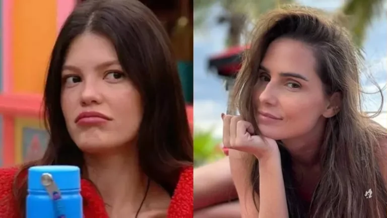 BBB 25: Vitória Strada não se segura e entrega segredo de Deborah Secco