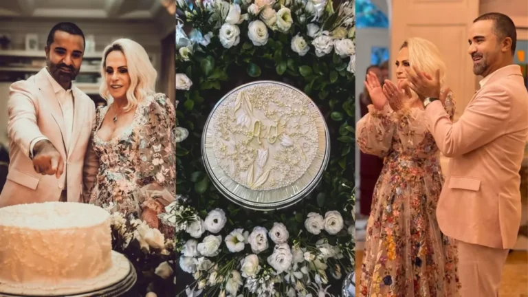 Ana Maria Braga abre álbum de casamento com Fabio Arruda: ‘O amor não precisa de grandes gestos, só de conexão’