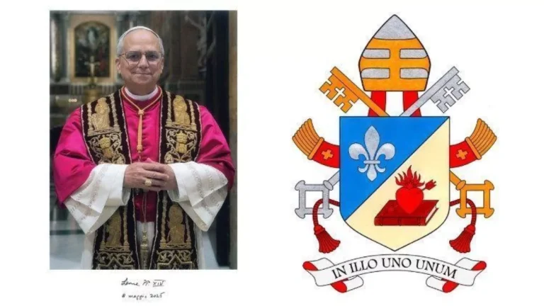 Vaticano divulga brasão, lema e assinatura do papa Leão XIV; veja