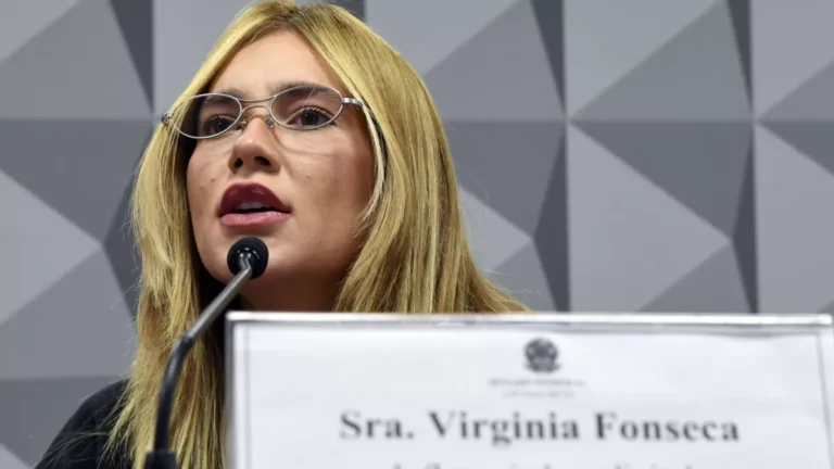 Moletom, copo Stanley e vídeo com senador: veja imagens de Virginia em CPI