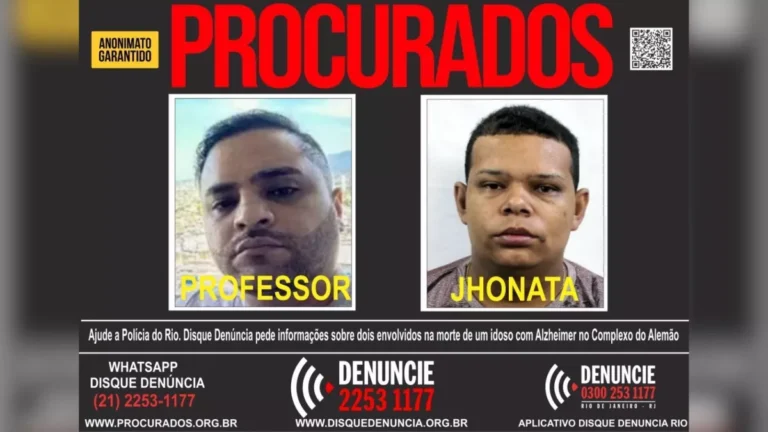 Idoso com Alzheimer morto em tribunal do crime: chefes do CV são procurados