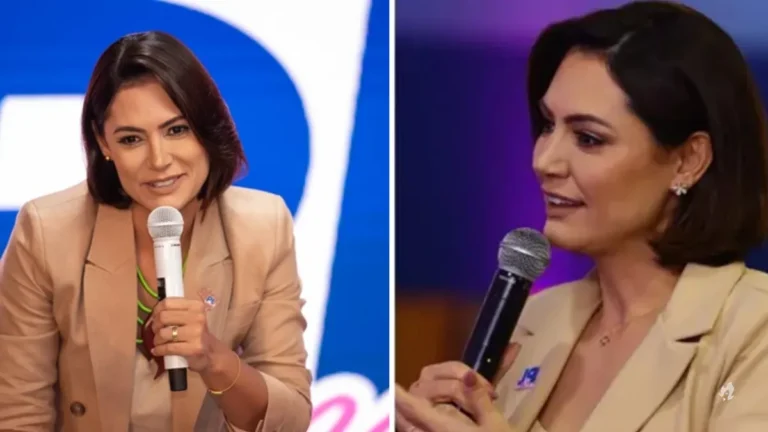 Michelle é detonada por cortar de foto pastor que orou por Bolsonaro