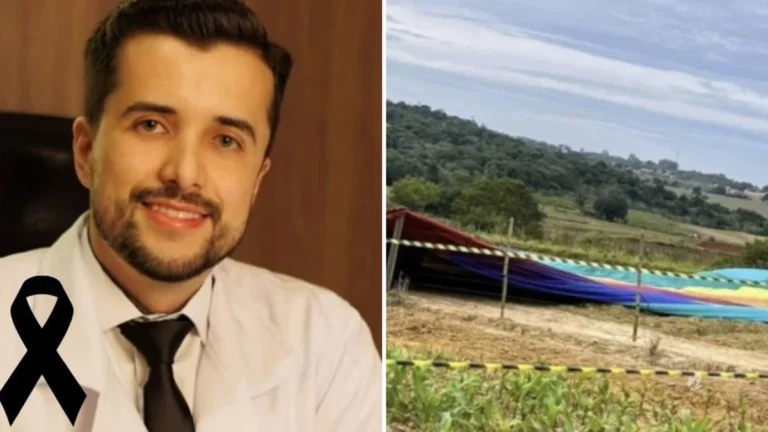 Identificado médico de 34 anos que está entre as vítimas fatais de queda de balão em SC
