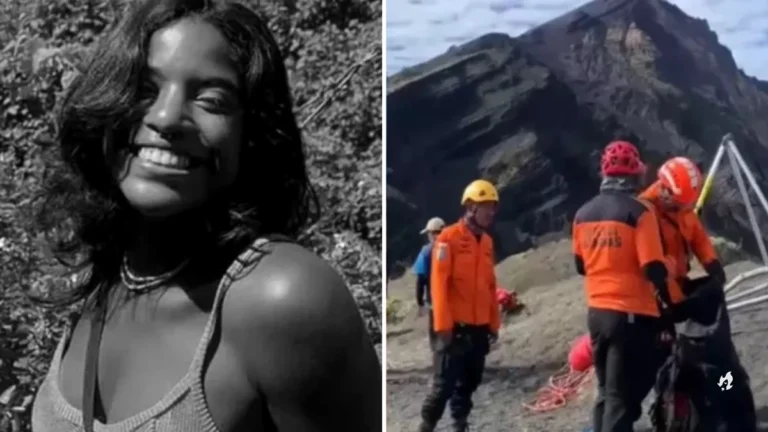 Vídeo: socorrista passa mal e momentos angustiantes no resgate de brasileira em vulcão chama a atenção