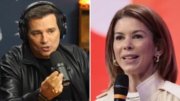 Celso Portiolli ‘alfineta’ filha de Silvio Santos após mudanças na emissora