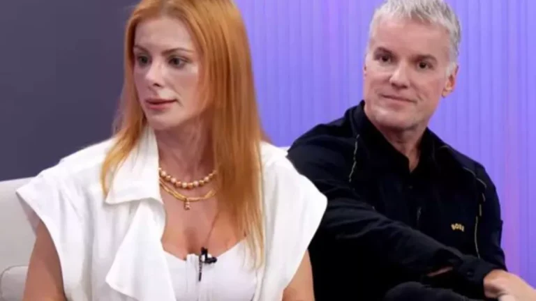 Deborah Albuquerque e Bruno Salomão criticam casais fakes no Power Couple