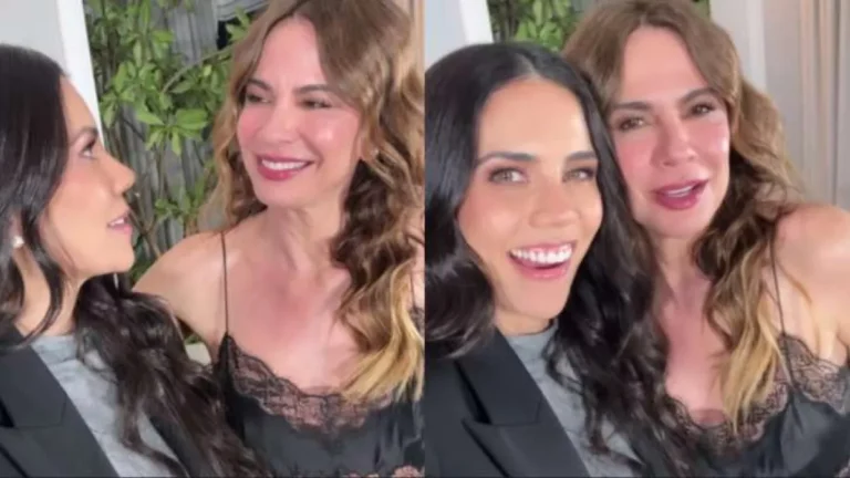 Acabou a rixa: Gimenez abre sua cobertura luxuosa para receber Daniela Albuquerque 