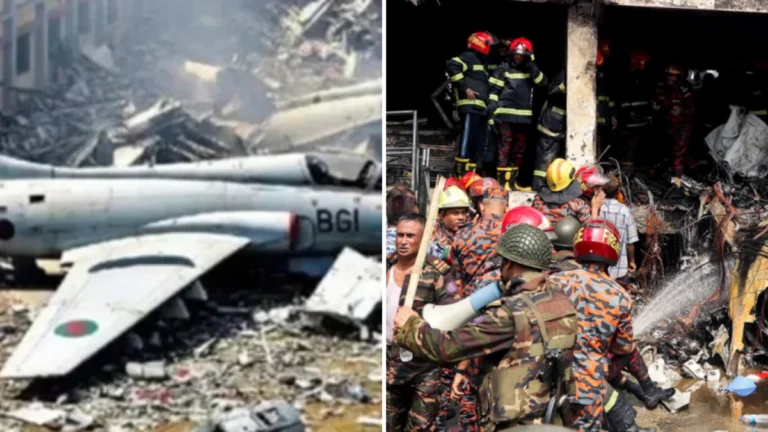 Avião militar cai em campus escolar e deixa 20 mortos em Bangladesh