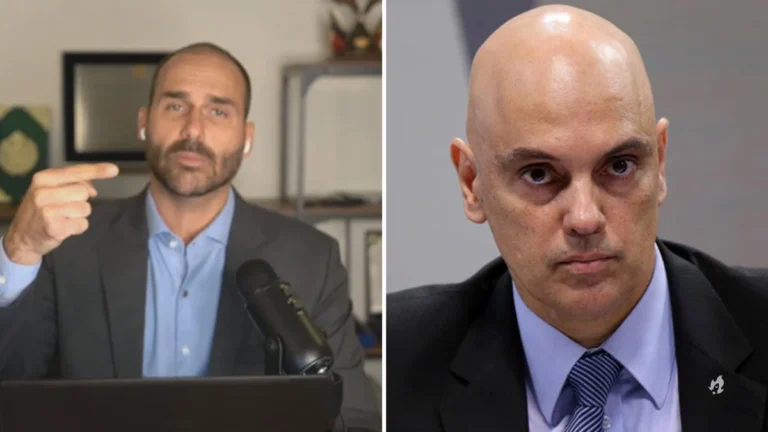 Eduardo Bolsonaro não perdoa e faz ameaça a Alexandre de Moraes: ‘Cuidado…’