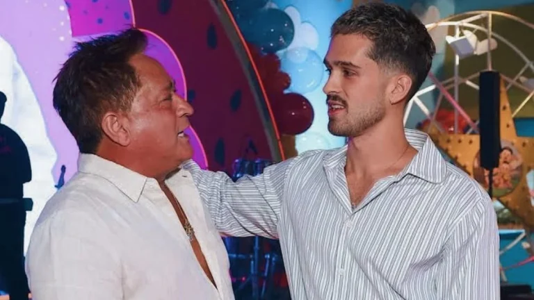 João Guilherme parabeniza o pai, Leonardo: “Cara mais figura que conheço”