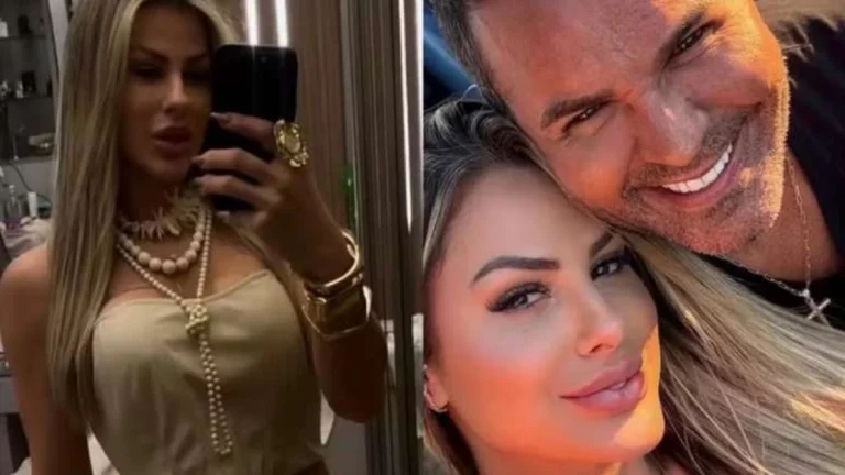 Não gostou! Esposa de Eduardo Costa troca look por ordem do cantor: Tem que acatar