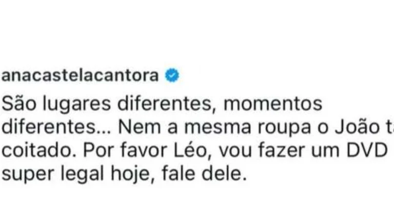Ana Castela se revolta após boatos de romance com Zé Felipe: Por favor