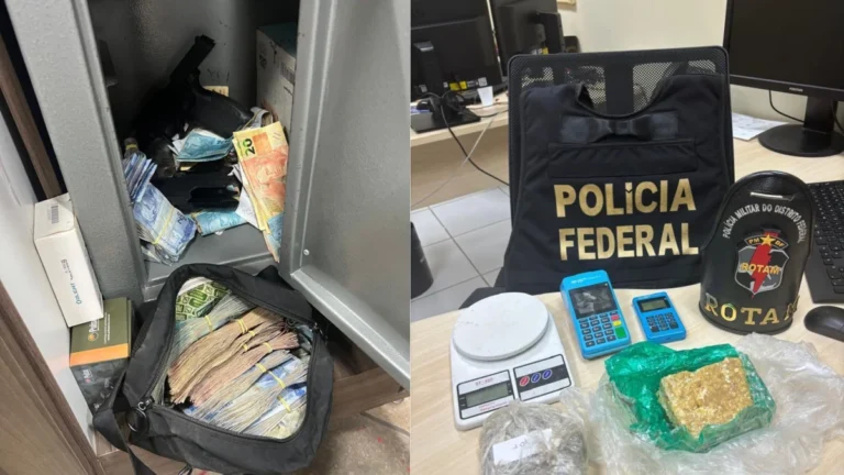 Operação da PF mira “consórcio” do tráfico de drogas no Distrito Federal
