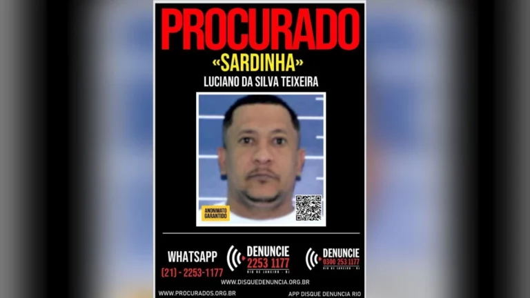 Líder do CV na Cidade de Deus não volta à prisão após saidinha