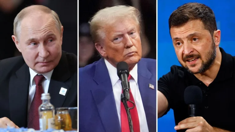 Trump diz que “meio que marcou” reunião com Putin e Zelensky