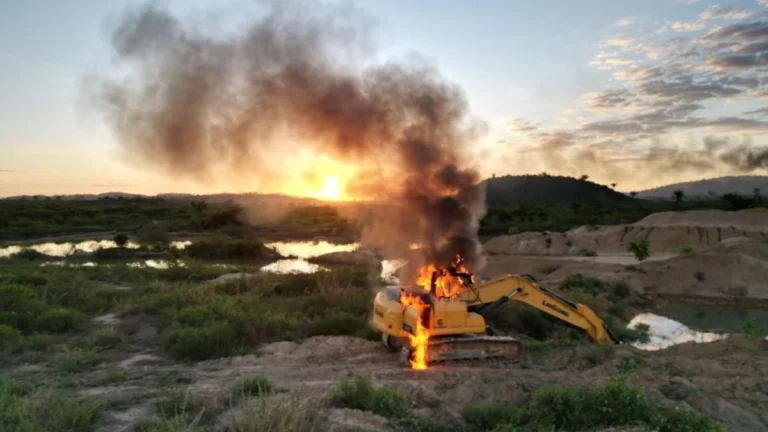 PF identifica financiadores de garimpos ilegais na Amazônia