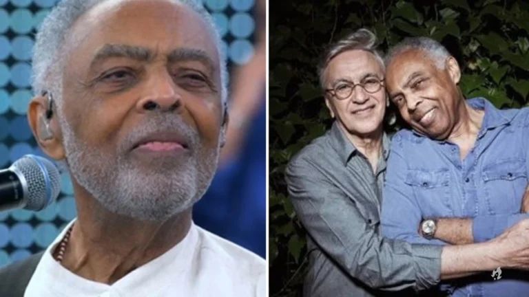 Gilberto Gil quebra protocolo e se declaração para Caetano Veloso: “Muito amor”