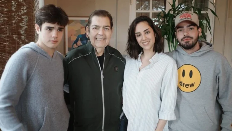 Filhos homenageiam Faustão em Dia dos Pais; apresentador segue internado