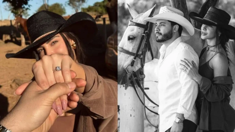 Gabriela Versiani anuncia que está noiva de Murilo Huff