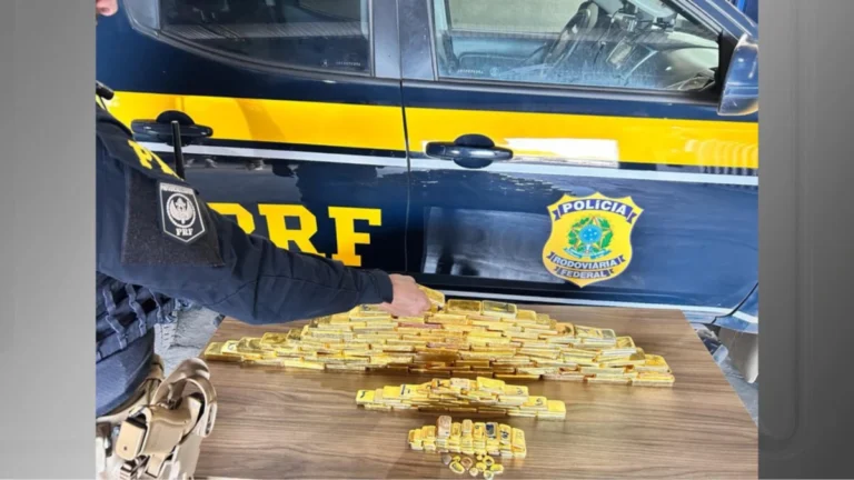 “Montanha de barras de ouro” é encontrada dentro de carro de família em RR