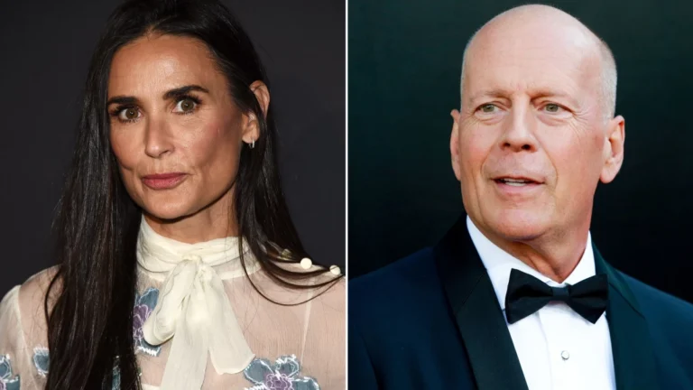 Demi Moore desabafa sobre doença do ex, Bruce Wilis: “Difícil de ver”