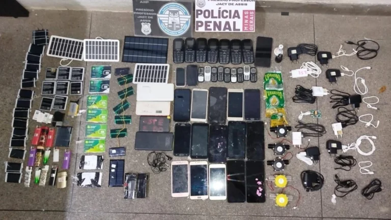 MG: garis tentam entrar em presídio com celulares escondidos em caminhão