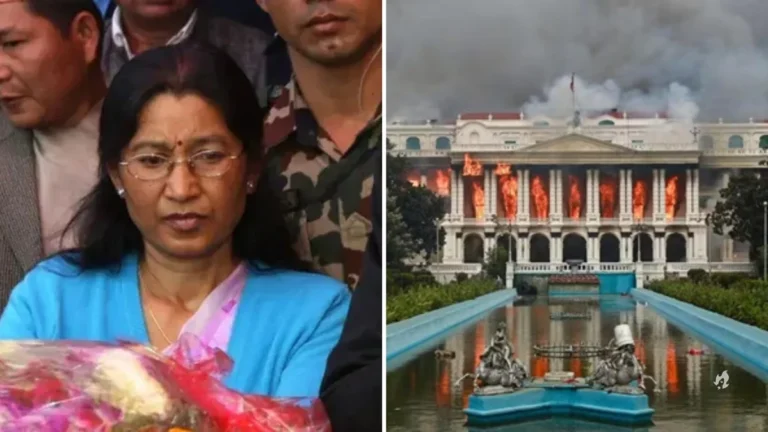 Esposa do ex-primeiro ministro do Nepal é queimada viva após governo banir redes sociais; entenda