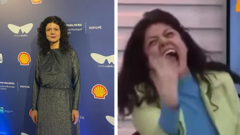 Atriz de “Enterre Seus Mortos” simula cena de terror ao vivo e choca jornal