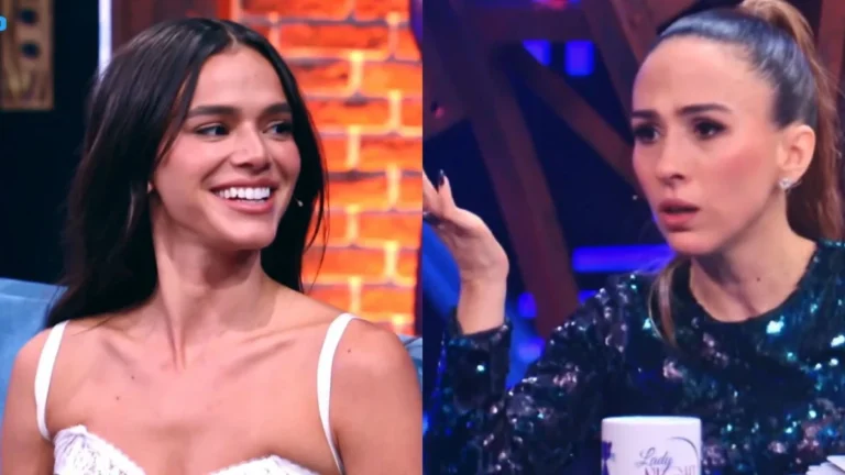 Bruna Marquezine assume que já beijou meninas e Tata Werneck se revolta