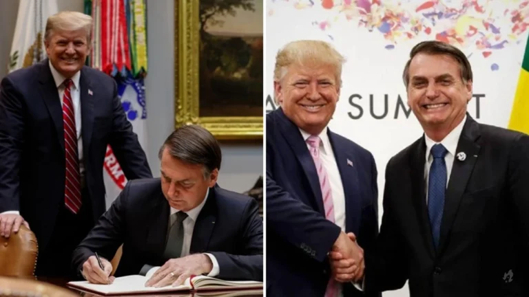 Donald Trump pode visitar Jair Bolsonaro no Brasil, diz colunista