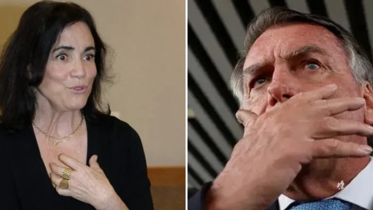 Regina Duarte quebra protocolo e fala após condenação de Jair Bolsonaro