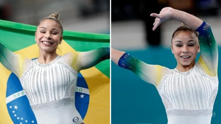 Ginasta Flavia Saraiva surpreende os fãs após assumir namoro com filho de jogador de futebol