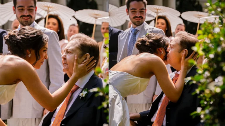 João Silva compartilha novas fotos de Faustão no casamento de Lara Silva