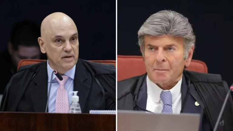 Alexandre de Moraes e Luiz Fux trocam farpas durante julgamento de Bolsonaro