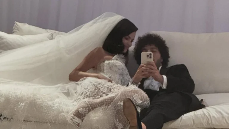 Benny Blanco publica fotos inéditas do casamento com Selena Gomez