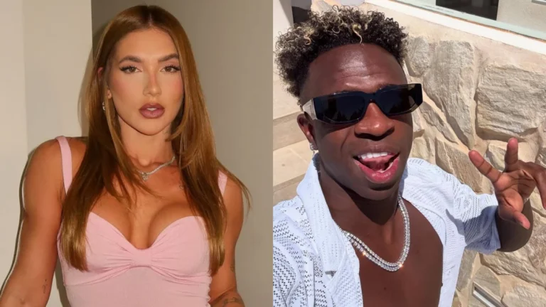 Virginia é vista ao deixar iate com Vini Jr.; assista