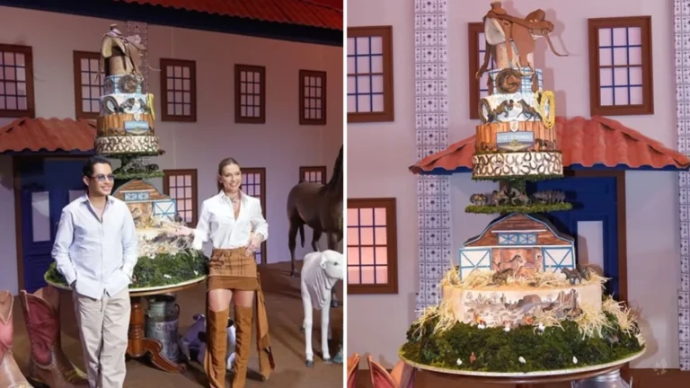 Confeiteiro expõe exigência de Virginia para bolo gigantesco de José Leonardo: “Não…”