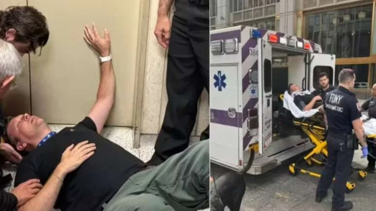 Jornalista é empurrado de elevador e levado às pressas ao hospital após agressão