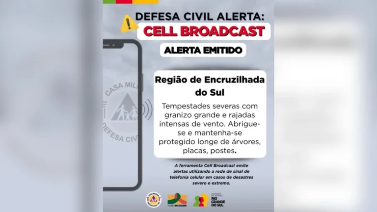 Supercélula: Defesa Civil alerta pra fortes tempestades no RS