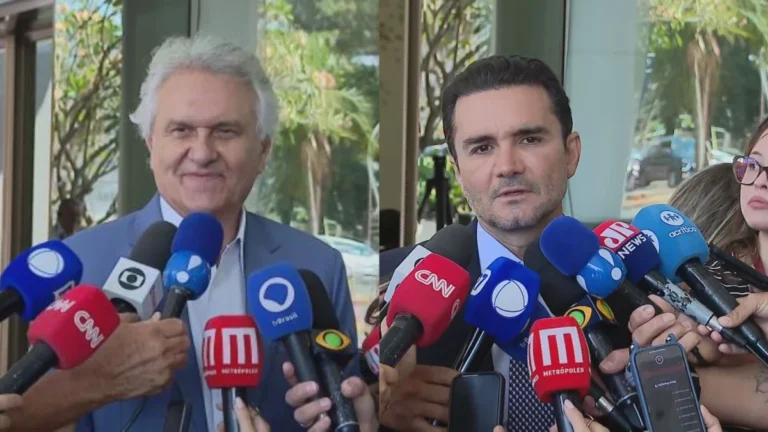 Após reunião do União, Caiado e Sabino trocam farpas