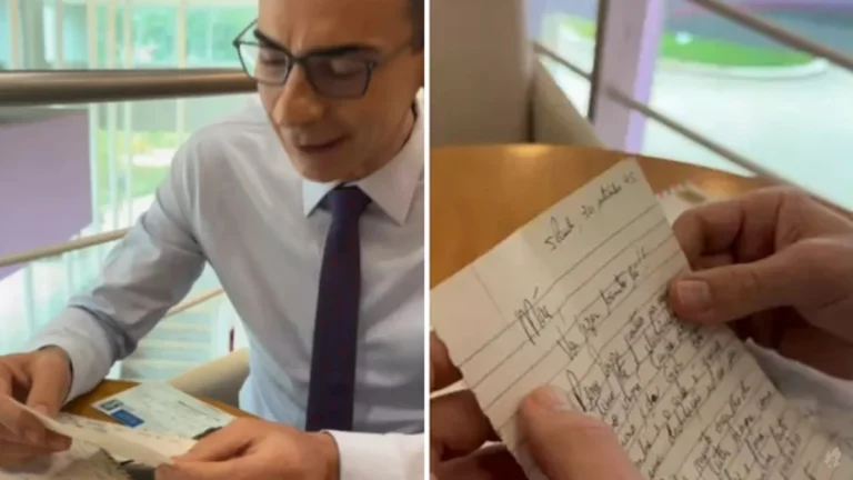 César Tralli se emociona ao encontrar cartas impactantes da mãe falecida em trágico acidente