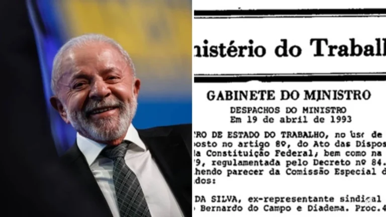 Considerado anistiado, Lula recebe aposentadoria de R$ 12,5 mil do INSS