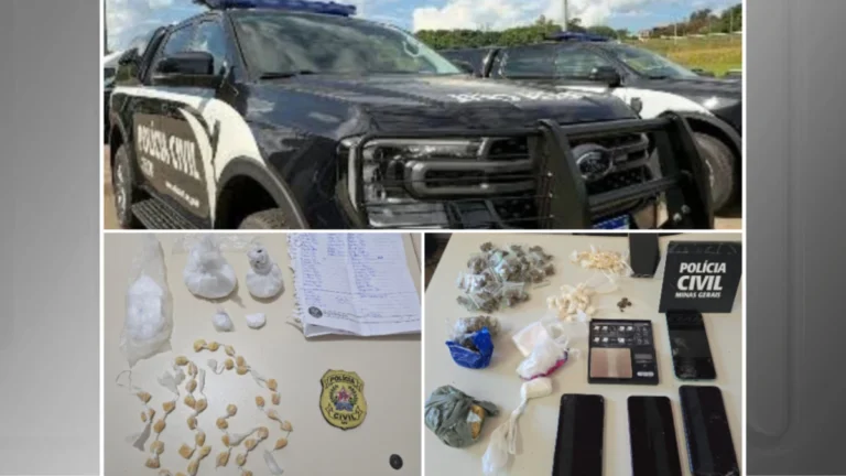 Operação: Polícia Civil prende cinco suspeitos de tráfico em MG