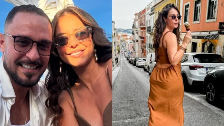 Paolla Oliveira mostra férias com Diogo Nogueira após fim de “Vale Tudo”