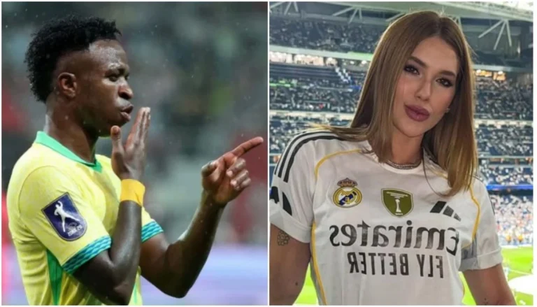 Vini Jr. ganhou meio milhão de seguidores após assumir namoro com Virginia