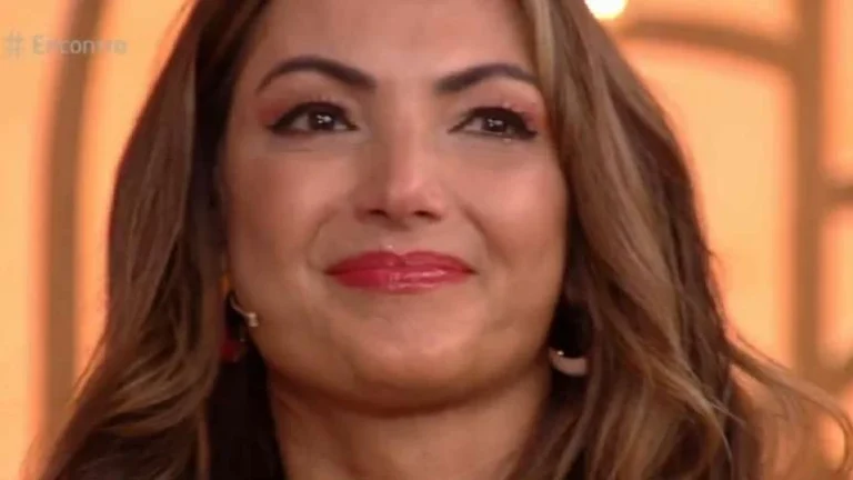 Patrícia Poeta faz anúncio de saída do Encontro ao vivo